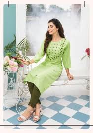 Fancy Embroidered Kurtis
